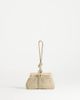 Topshop Topshop Jade small wristlet grab bag in gold diamante - 1