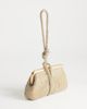 Topshop Topshop Jade small wristlet grab bag in gold diamante - 3