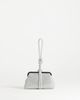Topshop Topshop Jade small wristlet grab bag in silver diamante - 3