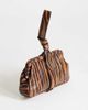 Topshop Topshop Jade wristlet grab bag in tiger print-Orange - 3
