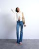 Topshop Topshop Jamie flare high rise jeans in vintage blue - 1