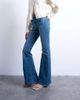 Topshop Topshop Jamie flare high rise jeans in vintage blue - 3