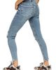 Topshop Topshop Jamie Greencast Ripped Skinny Jeans - 2