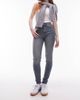 Topshop Topshop Jamie high rise skinny jeans in grime blue - 2