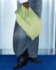 Topshop Topshop Jasmine fringe envelope bag in green - 3