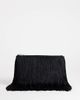Topshop Topshop Jasmine small fringe envelope clutch in black - 1