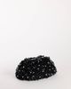 Topshop Topshop Jemma beaded clutch bag in black and silver - 2