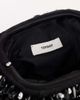 Topshop Topshop Jemma beaded clutch bag in black and silver - 4