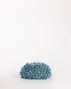 Topshop Topshop Jemma beaded clutch bag in blue - 1