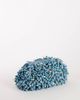 Topshop Topshop Jemma beaded clutch bag in blue - 2