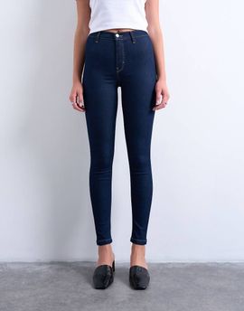 Topshop Topshop Joni high rise skinny jeans in indigo rinse-Blue