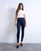 Topshop Topshop Joni high rise skinny jeans in indigo rinse-Blue - 2