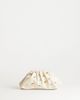 Topshop Topshop Josephine small studded clutch bag in off-white - 1