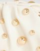 Topshop Topshop Josephine small studded clutch bag in off-white - 2