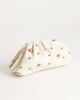 Topshop Topshop Josephine small studded clutch bag in off-white - 3