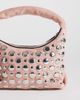 Topshop Topshop Juno small studded grab bag in pink - 4