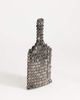Topshop Topshop Junoe small beaded wristlet purse in pewter-Silver - 3