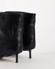 Topshop Topshop Kai super wide heeled ankle boot in black - 3