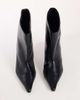 Topshop Topshop Kai super wide heeled ankle boot in black - 4