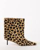Topshop Topshop Kai super wide heeled ankle boot in leopard pony hair on real leather-Multi - 1