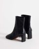 Topshop Topshop Kenna block heel ankle boots in black - 4