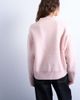 Topshop Topshop knit chunky all-needle clean crew sweater in pink - 3