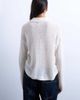 Topshop Topshop knit lofty collared cardigan in ecru-White - 4