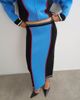 Topshop Topshop knit pencil midi skirt in blue -set - 4