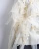 Topshop Topshop knit plaid ribbon sweater in ivory-White - 3