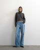 Topshop Topshop knit scarf cardigan with wool in charcoal-Gray - 3
