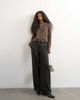 Topshop Topshop knit scarf cardigan with wool in pecan-Brown - 3