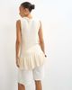 Topshop Topshop knit sleeveless longline top in ecru-White - 2