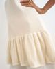 Topshop Topshop knit sleeveless longline top in ecru-White - 4