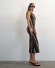 Topshop Topshop knit sleeveless stripe maxi dress in multi - 4