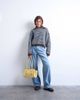 Topshop Topshop knit striped collared sweater-Multi - 2