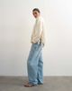 Topshop Topshop knit tassel trim sweater in ivory-Neutral - 2