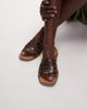 Topshop Topshop Kris jelly flat sandals in smoke gray-Blue - 1