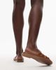 Topshop Topshop Kris jelly flat sandals in tan-Brown - 4