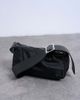 Topshop Topshop Kylie nylon cross body bag with contrast strap in black - 3