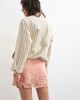 Topshop Topshop lace hem mini wrap skirt in pink - 4