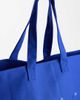 Topshop Topshop large canvas tote bag in cobalt-Blue - 4