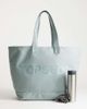 Topshop Topshop large canvas tote bag in gray - 2