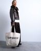 Topshop Topshop large canvas tote bag in white - 4