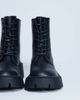 Topshop Topshop Lawrence chunky lace-up boots in black - 3