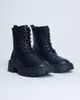 Topshop Topshop Lawrence chunky lace-up boots in black - 4