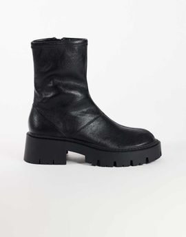 Topshop Topshop Liam chunky sock boots in black