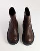 Topshop Topshop Liam chunky sock boots in chocolate-Brown - 3