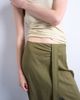 Topshop Topshop linen sarong maxi skirt in green - 4