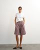 Topshop Topshop longline bermuda shorts in striped print-Multi - 2