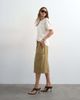 Topshop Topshop longline cargo shorts in tan-Brown - 1